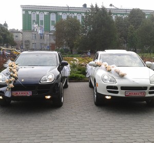 "Porsche Cayenne" кортеж на ваше весілля